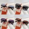 Unisex Frameless Sunglasses With Uv380 Protection For Travel And Outdoor Activities