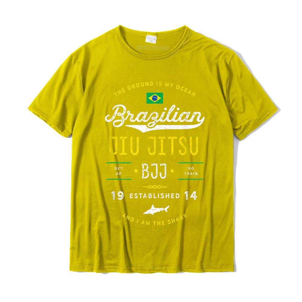 Tričko Ocean Shark Jiu Jitsu Pro BJJ Jujitsu Dárek Novinka Pánská trička Skupinová trička Bavlna Slim Fit