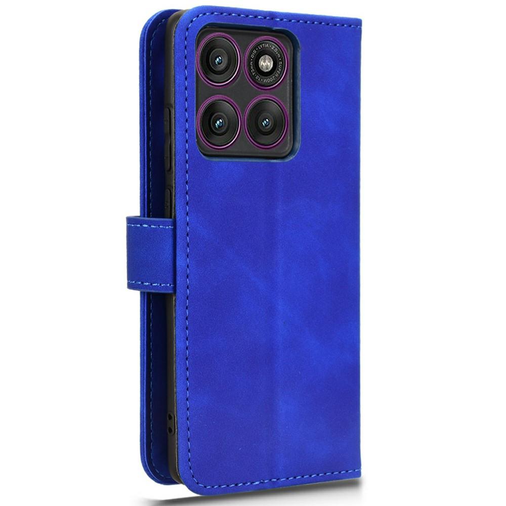 Dla Motorola Edge 60 Pro 5G Skórzane Etui Skóra w Dotyku Odporne na Upadki Portfel Klapka Pokrowiec na Telefon