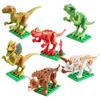 Dinosaurier Bausteine Jurassic Kleinteile Montage Spielzeug 12er Pack Beutelverpackt Kompatibles Dinosaurier Modell Set