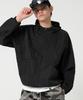 Trillion 2Way Light Sheer Hoodie Windbreaker_Black