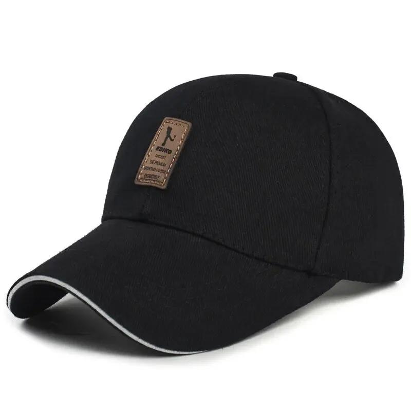 Summer Women Men Structured Baseball Cap Solid Cotton Adjustable Snapback Sunhat Outdoor Sports Hip Hop Baseball Hat Casquette
