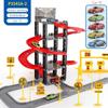 Children's Parking Toy Set Three-dimensional Multi-layer Car Assembly Rail Car Parent-child Interaction Gift Boy