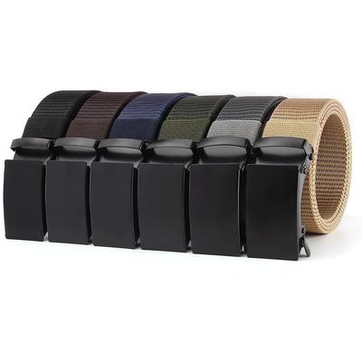 Unisex taktischer Nylon-Canvas-Gürtel für Freizeit- oder Arbeitshosen