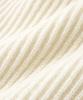 DIAMOND LAYLA Baby Alpaca&Ramswool Comfort String Beanie B1 Pure Ivory