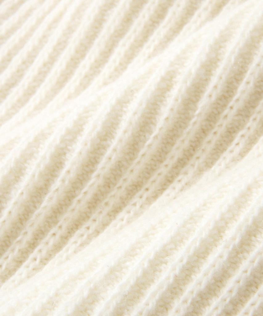 DIAMOND LAYLA Baby Alpaca&Ramswool Comfort String Beanie B1 Pure Ivory