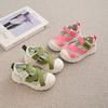 Kids Tennis Sandals Mesh Breathable Boys Girls Flat Shoes Hollowed-out Non-slip 2025 Summer New Students Casual Shoes Soft Sole