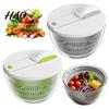 Detachable Drain Basket Vegetable Salad Spinner, Bowl And Mesh Design, Manual Home Kitchen Spinner Hand-Centrifugal Dehydration System, Quick