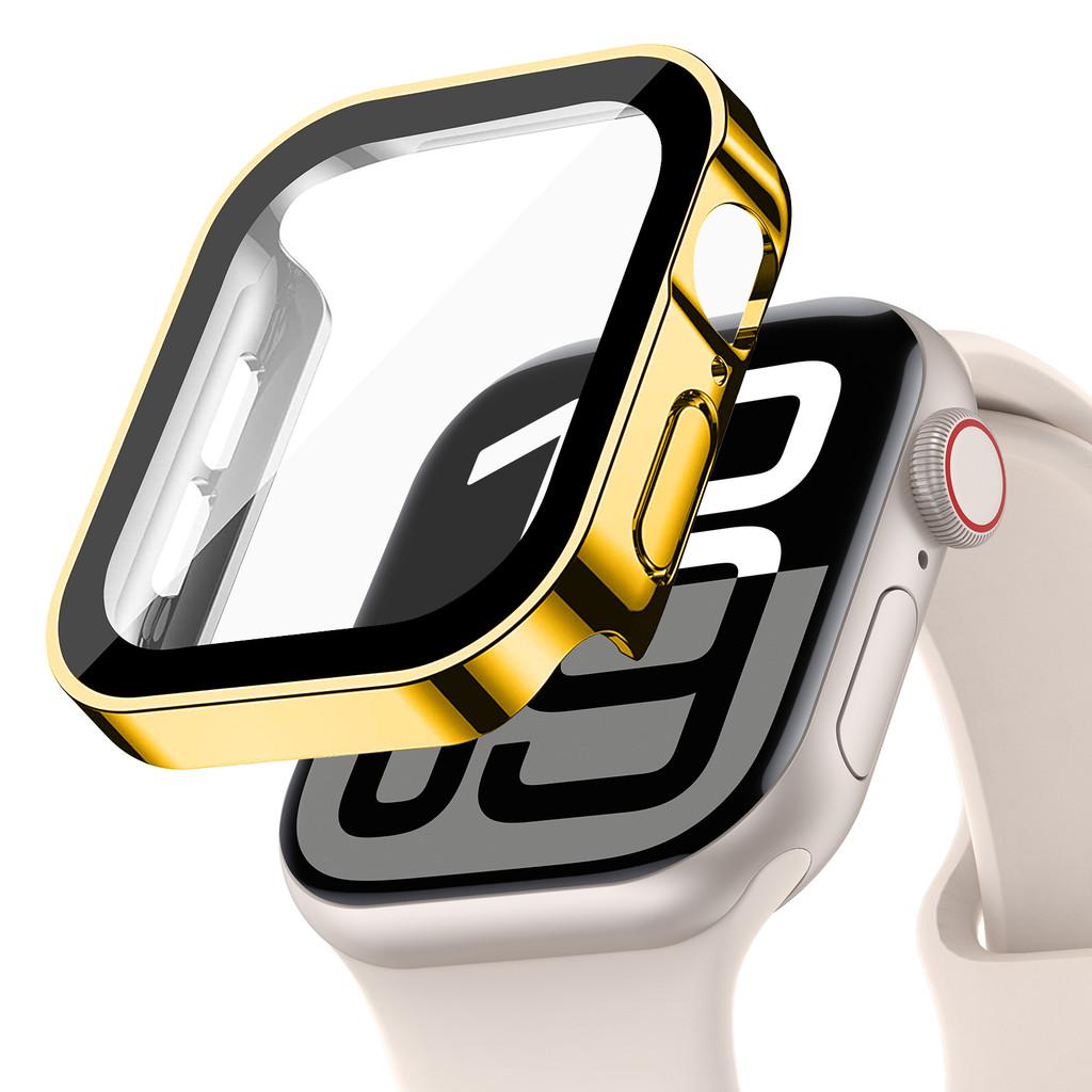 Waterproof Case Screen Protector glass+Cover for Apple Watch Ultra 49mm 46mm 45mm 44mm 42mm 41mm 40mm  iWatch 10 9 8 7 6 5 4