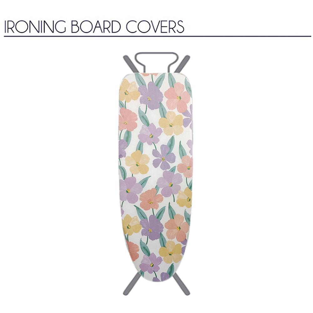 Extra Wide Banana Leaf Ironing Board Replacement Cover 147x48cm Reusable