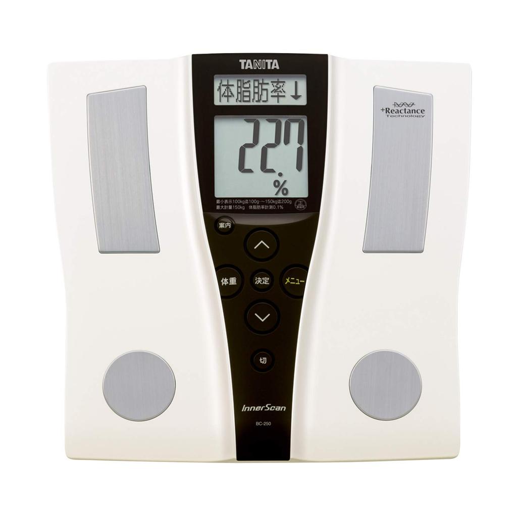 Měřič složení těla Tanita Inner Scan Pearl White BC-250