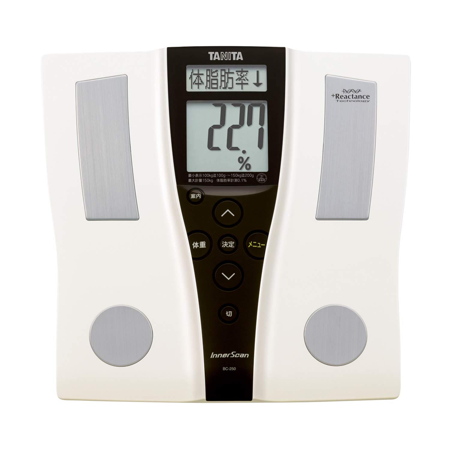 

Вимірювач складу тіла Tanita Inner Scan Pearl White BC-250 білий
