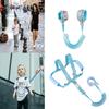 2-i-1 Spädbarns- och Barns Förhindrande av Borttappning Bälte Draglina Baby Förhindrande av Borttappning Armband 1,5m Fjäderlina Gående Baby Säkerhet