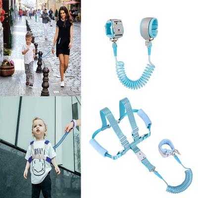 2in1 Infants And Children's Loss Prevention Belt Traction Rope Baby Loss Prevention Bracelet 1.5mSpring Rope Walking Baby Safety