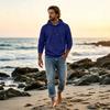Men's Oversized Hoodie Casual Streetwear Pullover for Daily Wear