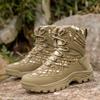 Outdoor field training high-top tactical military training desert outdoor hiking breathable mountaineering boots