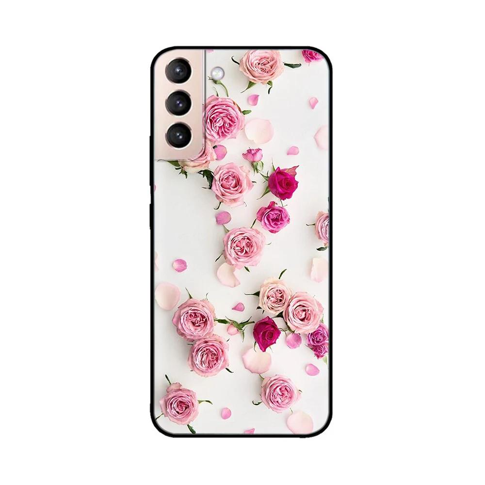 Silicone Case For Samsung Galaxy S21FE Case S21 Ultra 5G Soft TPU Phone Case S21 FE Fundas For Samsung S21 Plus s21+ S 21 Cover