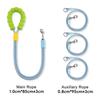 Hands Free Double Dog Leash with Soft Padded Handle Wear-resistant Adjustable No Tangle Dog Walking Rope Pet Outdoor Supplies