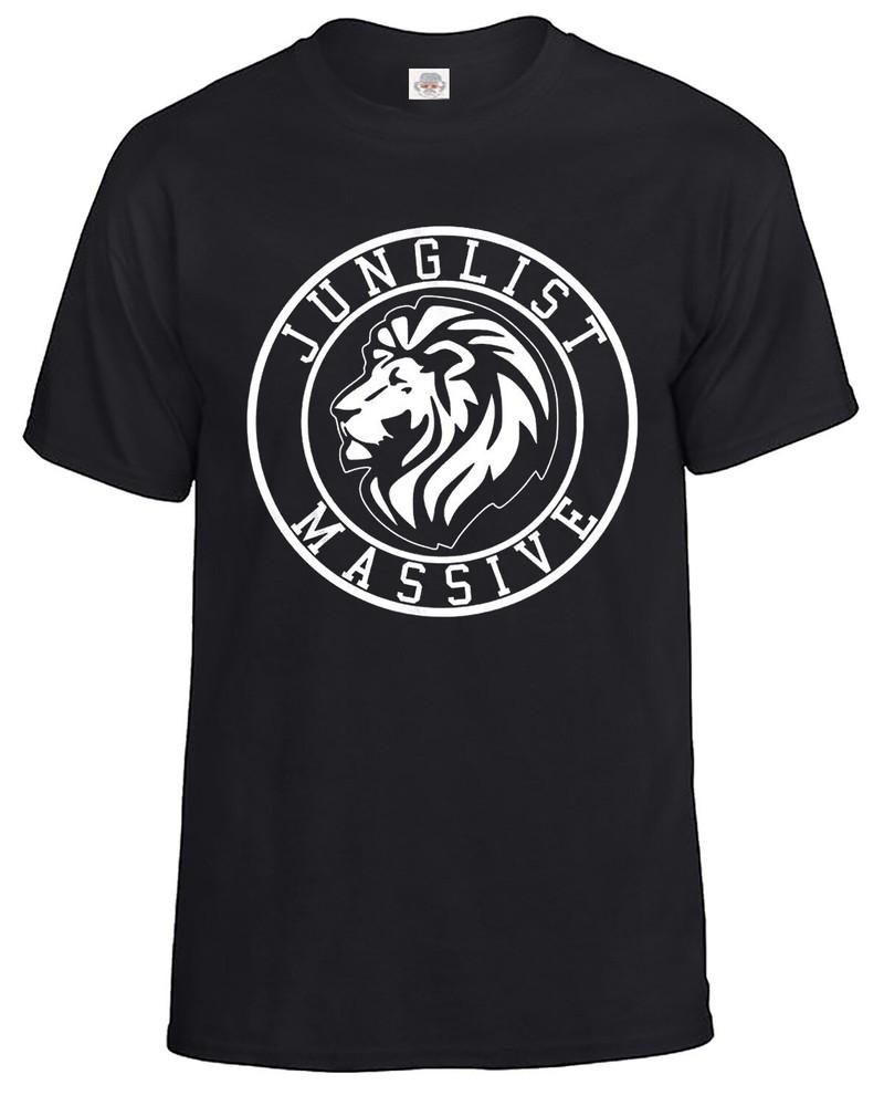 Junglist Massive TShirt Men#039;s Drum N Bass UK Rave Gift tshirt tee S TO 5XL Top Unisex T-Shirt XXXL