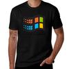 T-shirt Windows 98 Décontracté Basique Manches Courtes
