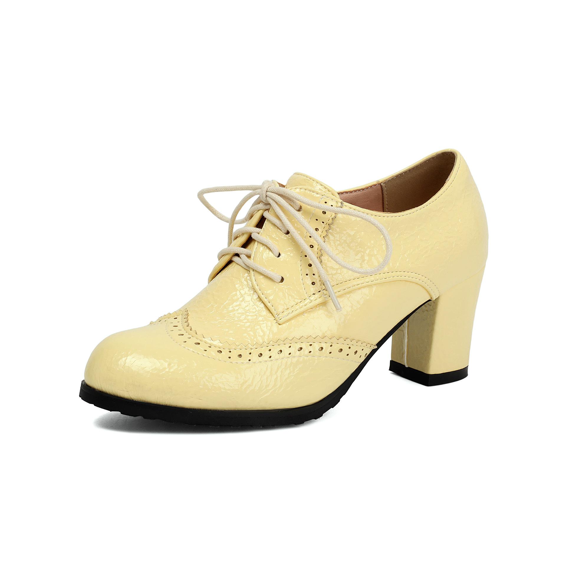 Brock Small Leather Shoes Lace-Up Martin