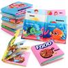 Baby Cognitive English Cloth Book: Tear-Resistant Ocean Animals & Numbers