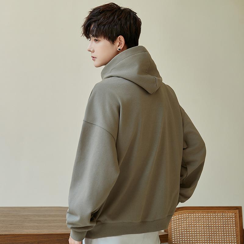 Pullover Men's Hooded Spring and Autumn Teen Casual Loose Student Sports Top