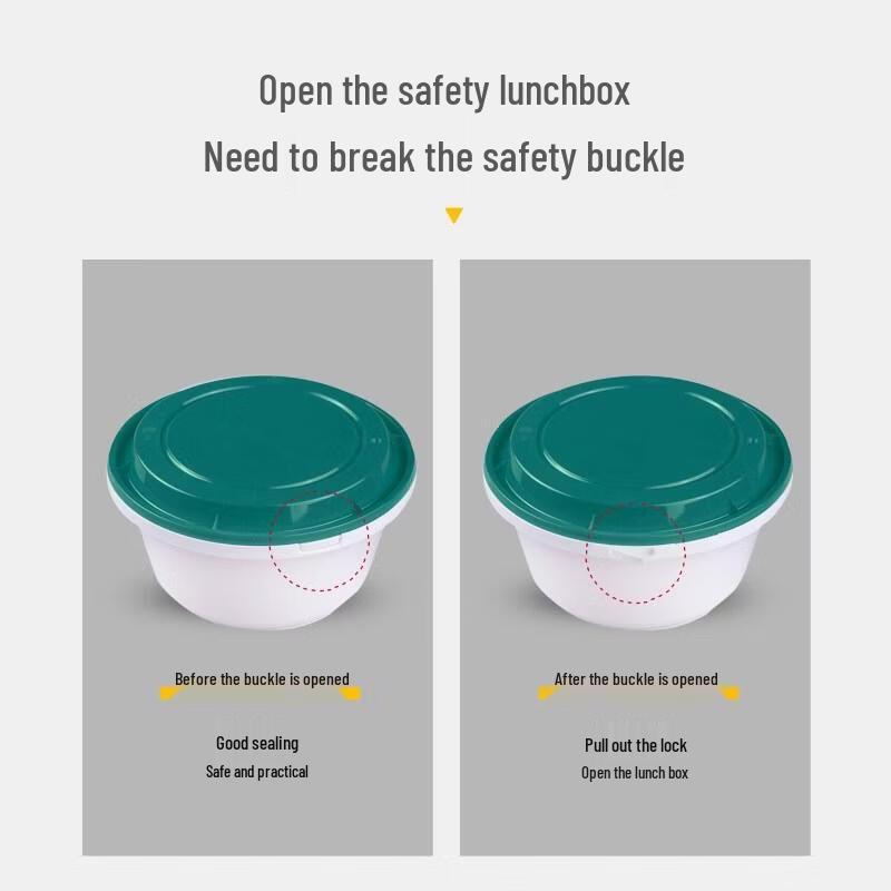 HANDUNYOU Disposable Rectangular Food Containers