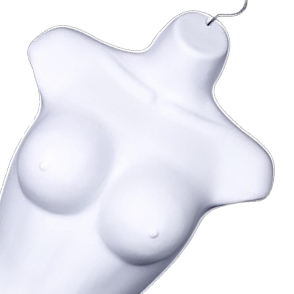 Hanging Form with Hook,Body Torso Women Dress Form,Swimsuit Big Chest Model Pajamas Display Stand Hollow Back Mannequin Torso