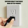 2Pcs Power Socket Cover Baby Safety Socket Cover Self Closing Childproof Socket Cover with 1 Screw Child Safety Accessories