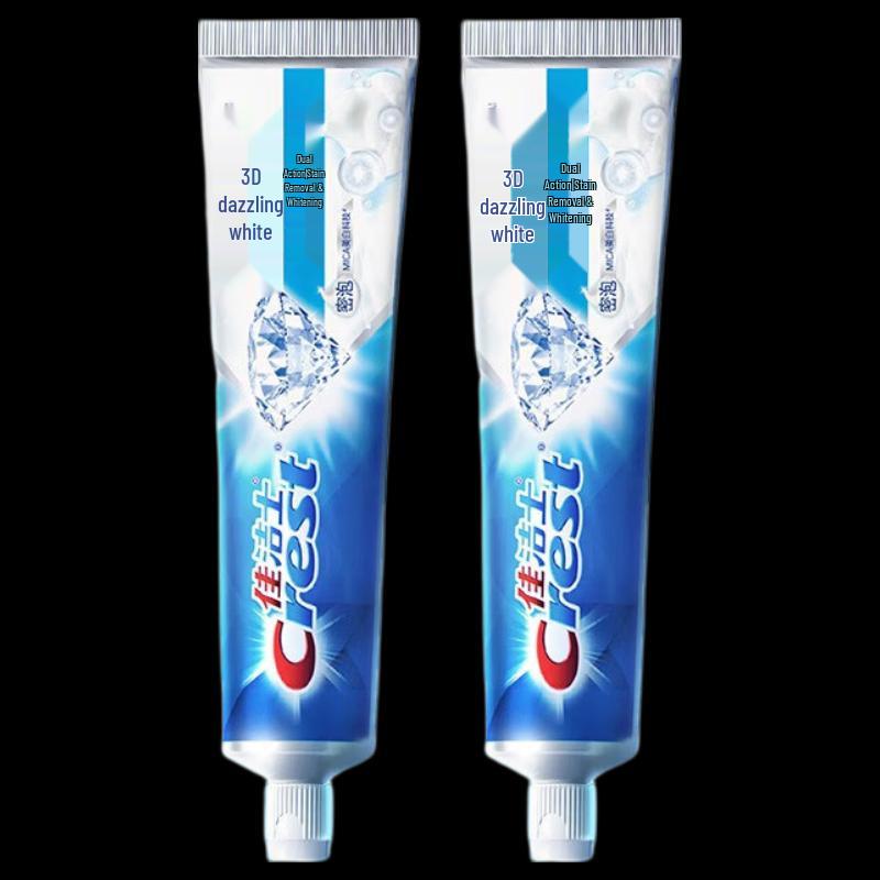 

Crest 3D White Dual-Action Whitening Toothpaste
