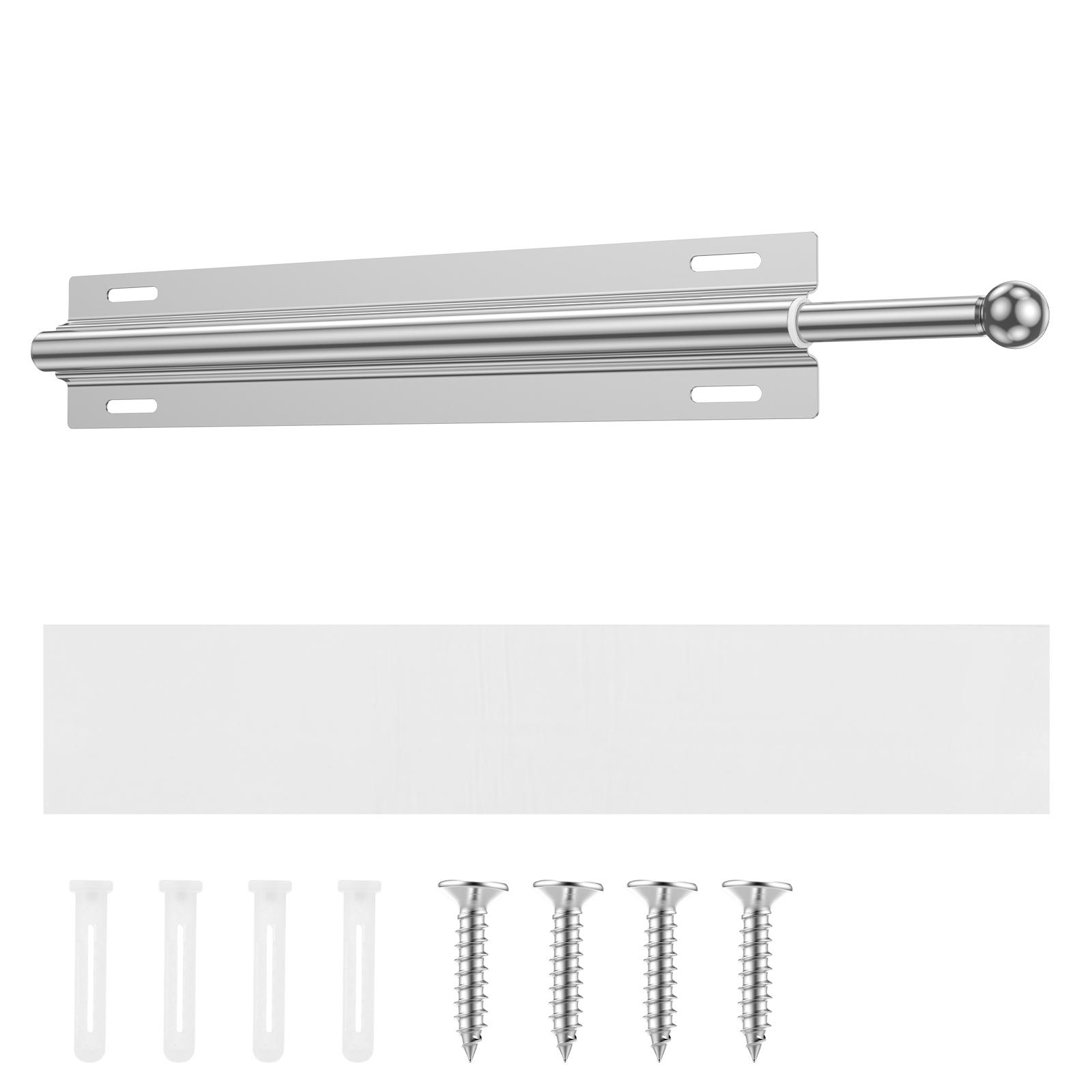 

Retractable Slide Out Valet Rod Wardrobe Clothes Organization 32 cm Stainless Steel Closet Storage Clothing Hanger Rod