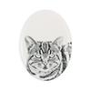 Manx – Commemorative Plaque with a Cat Photo, Tombstone with a Print |