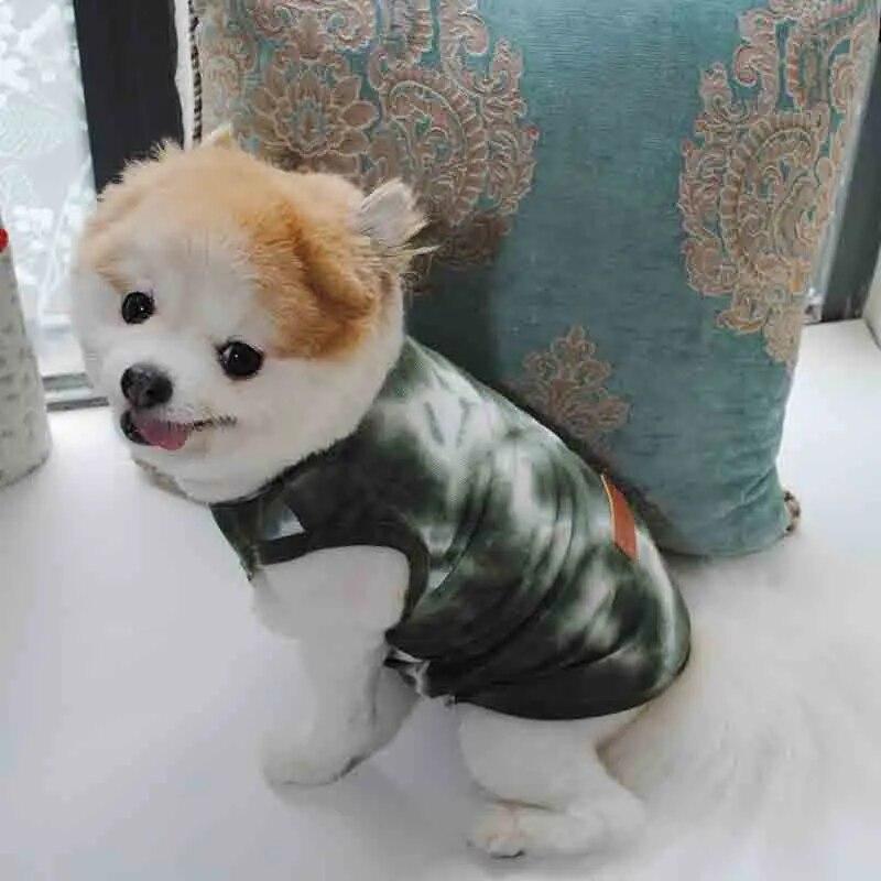 Soft Dog Vest for Small Medium Dog Cat Clothes Puppy Thin Breathable T-shirt Chihuahua French Bulldog Pug Costumes Dog Supplies
