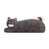 Creative Cartoon Corgi & Black Cat Animal Pillow - Long Lumbar Support Cushion for Sofa or Dorm