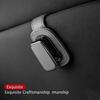 Leather Car Sun Visor Glasses Holder Clip Sunglasses Mount Ticket Card Clamp Auto Interior Hidden Storage Organizer Accessories