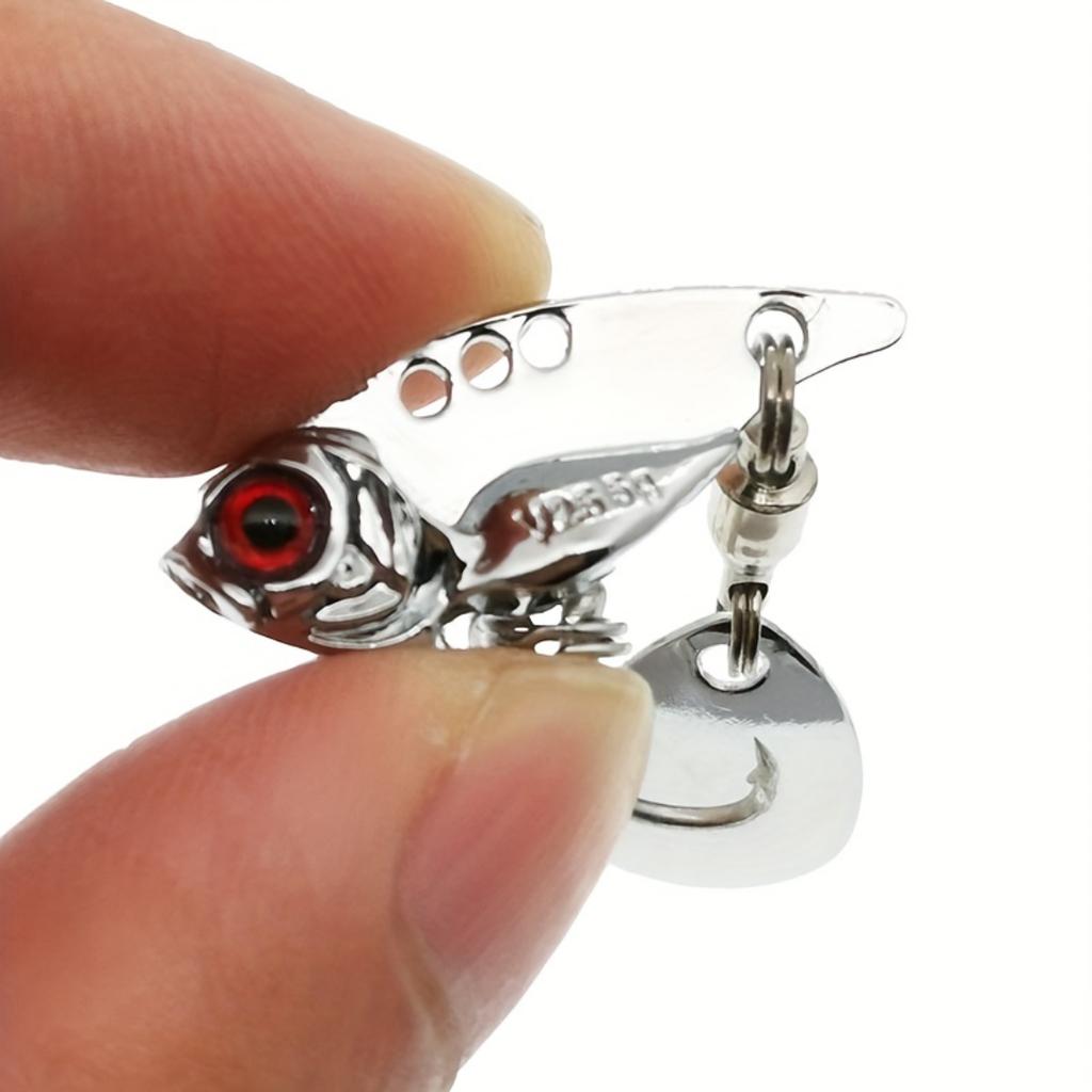 New Metal VIB Fishing Lure, Universal Freshwater Bait For Perch, Topmouth Culter And Horse Mouth Fish Angling
