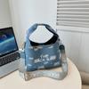 New Bag 2025 Autumn New Denim Portable Shoulder Fashion Women's Shoulder Bag