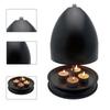 Multifunctional Iron Tea Light Candle Heater for Winter Heating Ideal for Living Room Bedroom Camping, Candle Heater Holder