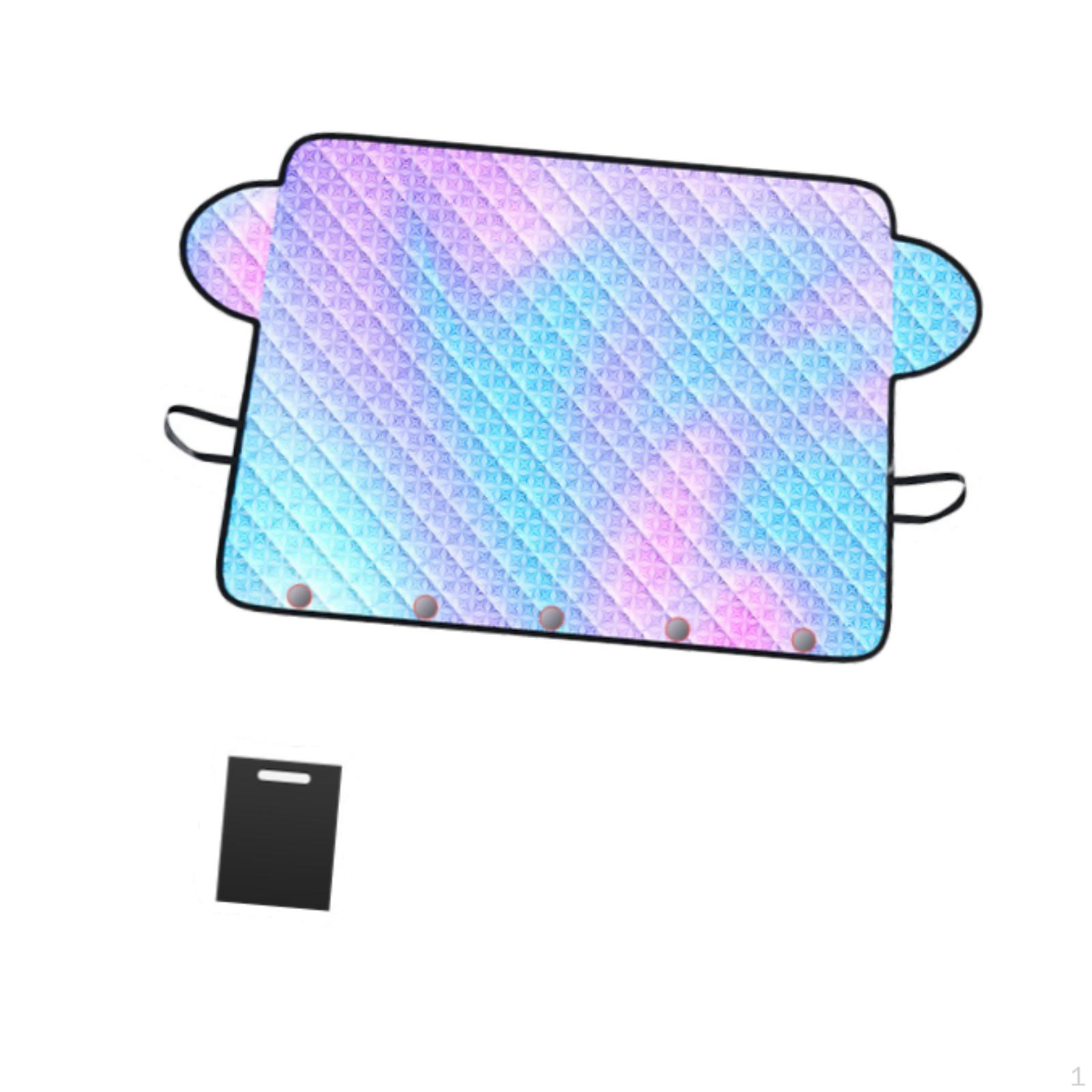 

Автомобильный чехол на лобовое стекло, чехол на лобовое стекло автомобиля с фиксирующим ремнем для защиты от дождя и солнца S