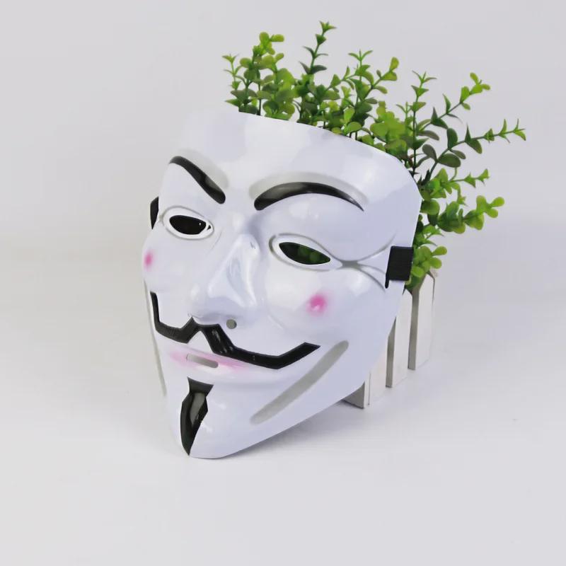 Máscara de hombre lobo hip-hop de V de Vendetta: accesorio retro para juego de mascaradas de Halloween