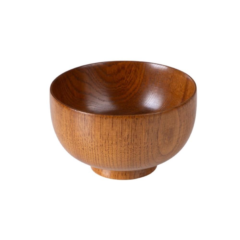Household Wooden Bowls Japanese Style Wooden Utensils New Salad Bowls  Kitchen Supplies