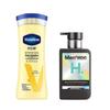 Vaseline Intensive Care Body Lotion & Men's Cleanser Duo