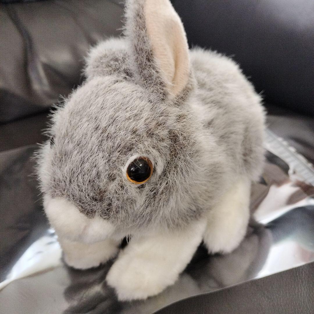 

[USED] Rabbit, rabbit, plush toy, Showa retro, toy, artist teddy bear, rabbit