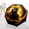 1pc Naruto Windproof Automatic Umbrella, Portable Folding Design, Lightweight for Women/Men211