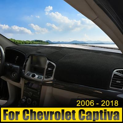Für Chevrolet Captiva 2006-2012 2013 2014 2015 2016 2017 2018 Auto Armaturenbrettabdeckung Vermeiden Sie Lichtpad Sonnenschutz Anti-Uv Teppichmatte