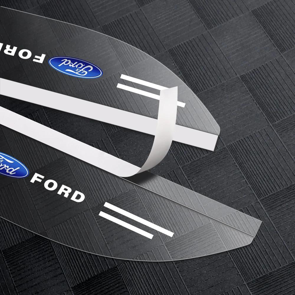 2pcs Car Side Rear View Mirror Rain Eyebrow Visor Auto Accessories For Ford Focus mk2 3 Mustang Ranger Fusion Mondeo mk4 Kuga Ka