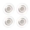 Magnets for Glass Boards - NOBO - Pack of 4 White Magnets