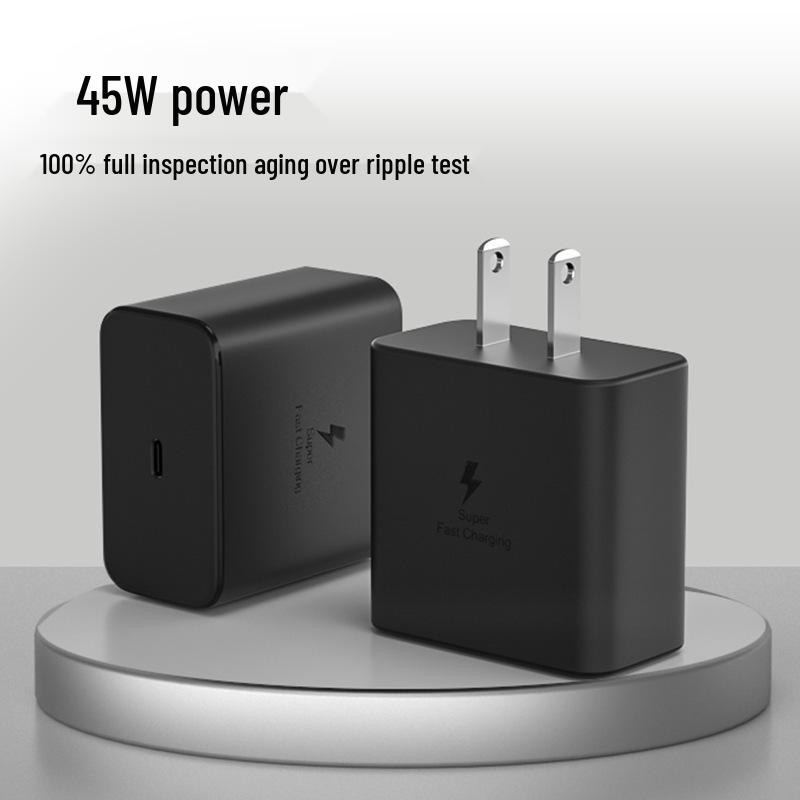 Samsung S23 45W PD Fast Charger for UK/US/EU (Note20 Compatible)