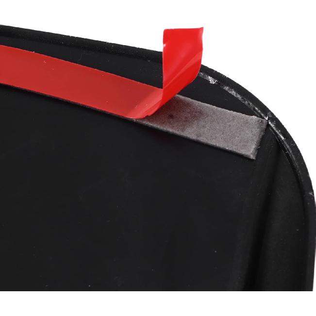 Car Fender Air Vent Trim Cover, Side Air Vent Trim, Pair Front Bumper Side Air Vent Trim Exterior Carbon Fiber Style Universal Decoration